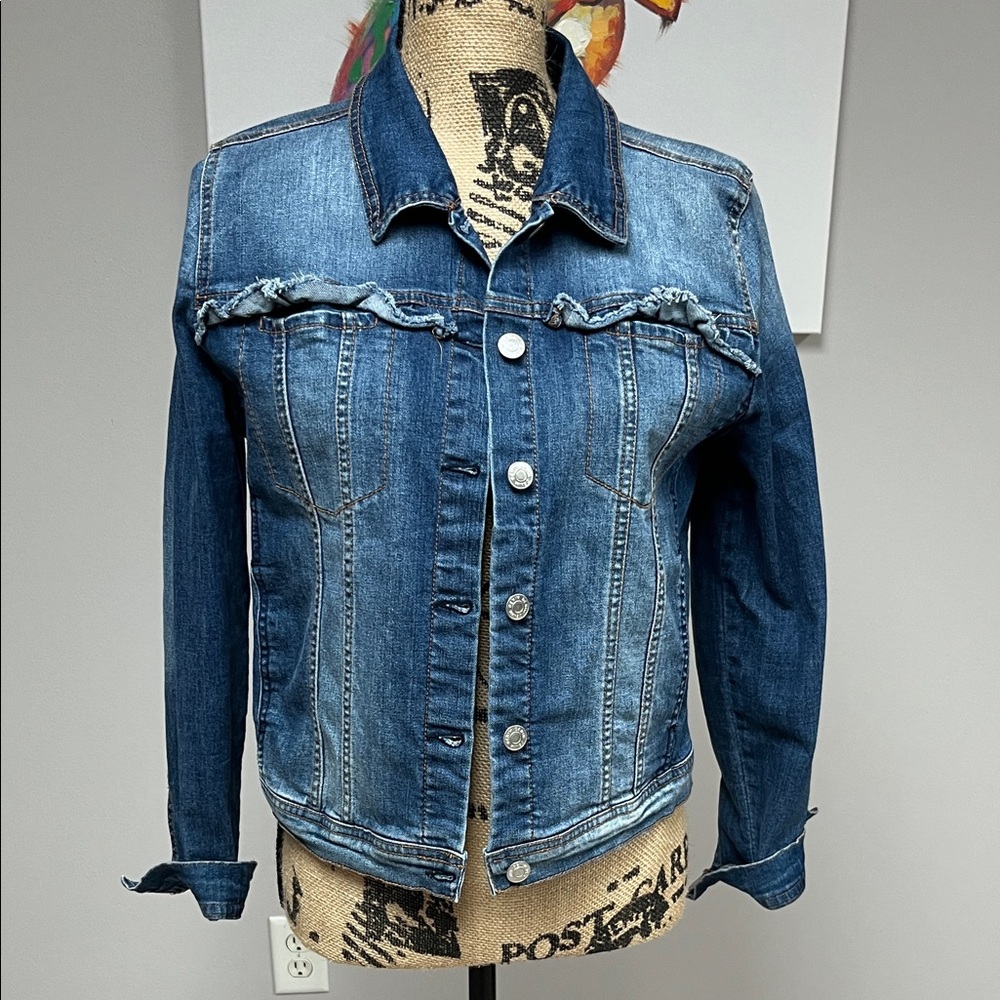 Classic Blue Denim Jean Jacket